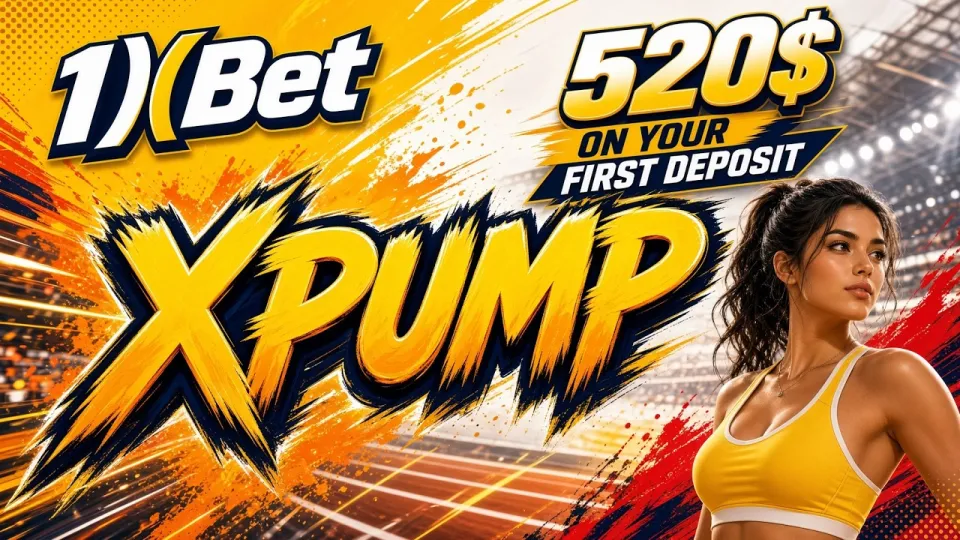 1XBET promo code XPUMP unlocks a $520 bonus on your first deposit